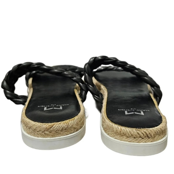 Marc Fisher Women's Jaimee Espadrille Leather Slide Sandals - Picture 7 of 10